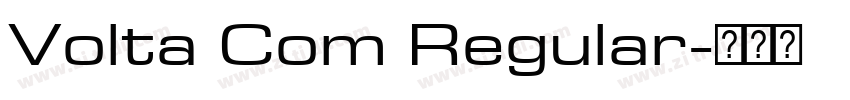 Volta Com Regular字体转换
